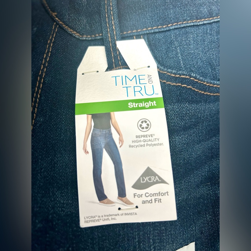 Mid Rise Dark Jeans Brand New - Picture 3 of 9